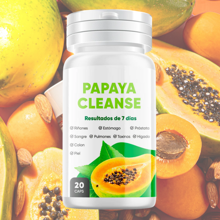 PAPAYA CLEANSE 20 CAPSULAS