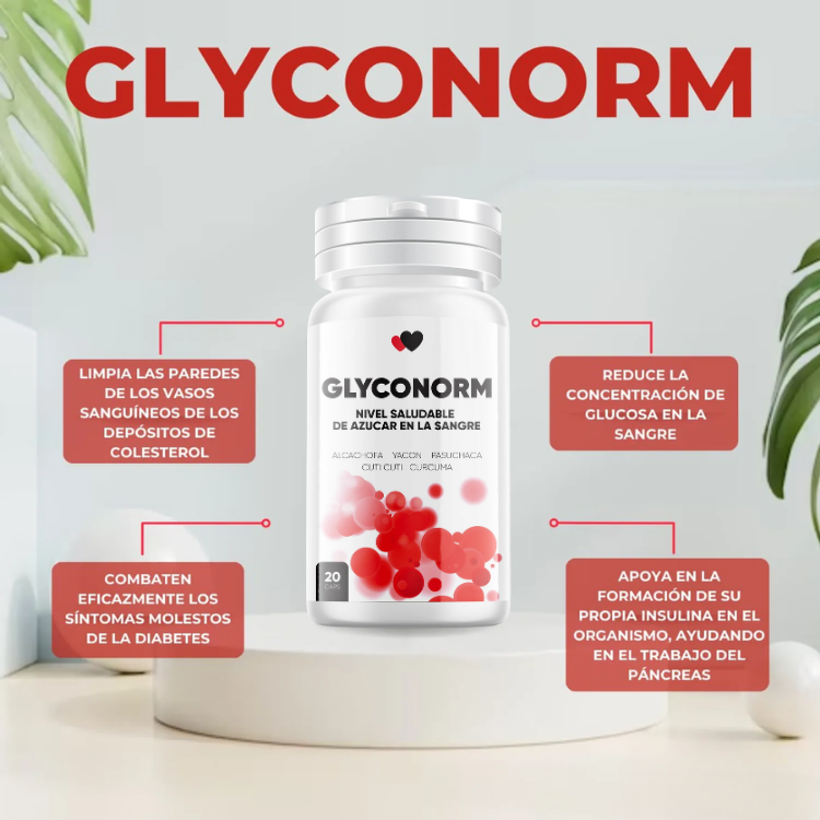 GLYCONORM 20 CAPSULAS