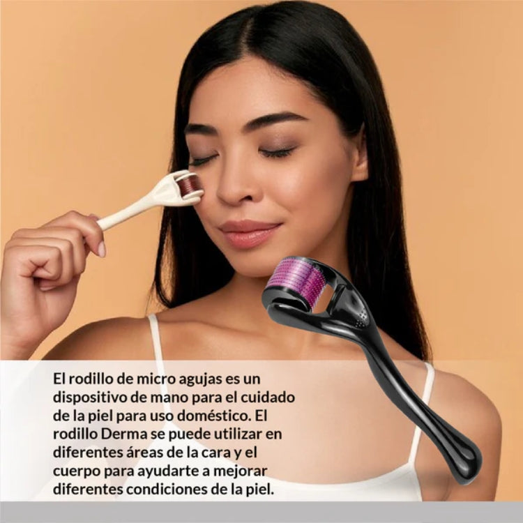 Derma Roller 0.50mm - 540 Agujas De Titanio
