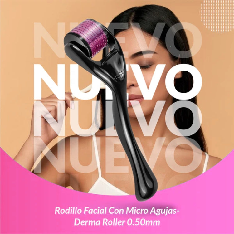 Derma Roller 0.50mm - 540 Agujas De Titanio
