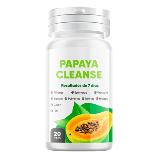 PAPAYA CLEANSE 20 CAPSULAS